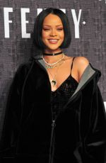 RIHANNA at Fenty Puma Fall 2016 Collection Show in New York 02/12/2016
