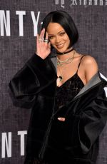 RIHANNA at Fenty Puma Fall 2016 Collection Show in New York 02/12/2016
