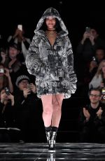 RIHANNA at Fenty Puma Fall 2016 Collection Show in New York 02/12/2016