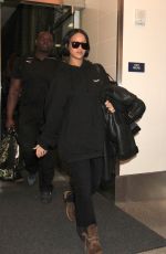 RIHANNA at LAX Airport in Los Angeles 02/10/2016