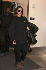 RIHANNA at LAX Airport in Los Angeles 02/10/2016