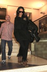 RIHANNA at LAX Airport in Los Angeles 02/10/2016