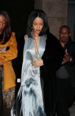RIHANNA at Via Alloro Restaurant in Los Angeles 02/21/2016