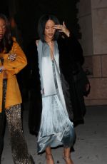 RIHANNA at Via Alloro Restaurant in Los Angeles 02/21/2016
