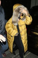 RIHANNA Leaves Libertine Nightclub in London 02/23/2016
