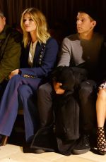 RILEY KEOUGH at Burberry Prorsum Womenswear Catwalk Show at London Fashion Week 02/22/2016