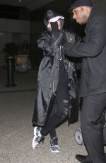 RITA ORA Arrives at LAX Airport in Los Angeles 02/04/2016