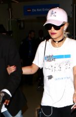 RITA ORA at Los Angeles International Airport 02/12/2016