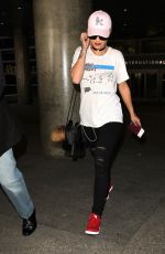 RITA ORA at Los Angeles International Airport 02/12/2016