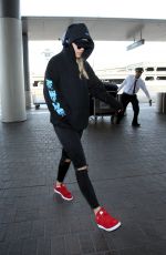 RITA ORA at Los Angeles International Airport 02/26/2016