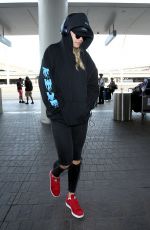 RITA ORA at Los Angeles International Airport 02/26/2016