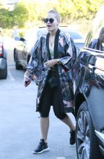RITA ORA Out and About in West Hollywood 02/05/2016