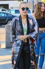 RITA ORA Out and About in West Hollywood 02/05/2016
