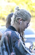 RITA ORA Out and About in West Hollywood 02/05/2016