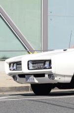 RITA WILSON Driving Her Classic GTO in Pacific Palisades 02/11/2016