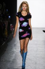ROMEE STRIJD at Jeremy Scott x Moschino Fall 2016 Fashion Show in New York