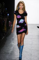 ROMEE STRIJD at Jeremy Scott x Moschino Fall 2016 Fashion Show in New York