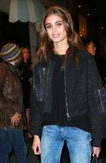 ROMME STRIJD and TAYLOR HILL Leaves Brendan Maxwell Fashion Show in New York 02/16/2016