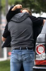 RONDA ROUSEY and Her Boyfriend Out in Beverly Hills 01/30/2016