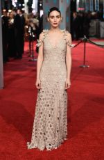 ROONEY MARA at British Academy of Film and Television Arts Awards 2016 in London 02/14/2016