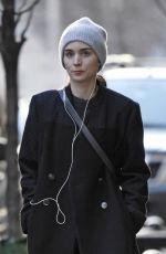 ROONEY MARA Out and About in New York 02/02/2016