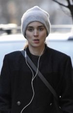 ROONEY MARA Out and About in New York 02/02/2016