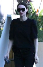 ROONEY MARA Out in Beverly Hills 02/09/2016