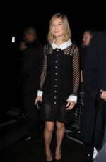 ROSAMUND PIKE Arrives at Charles Finch Pre-bafta Party in London 02/13/2016
