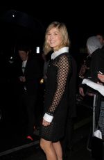 ROSAMUND PIKE Arrives at Charles Finch Pre-bafta Party in London 02/13/2016