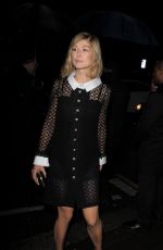 ROSAMUND PIKE Arrives at Charles Finch Pre-bafta Party in London 02/13/2016