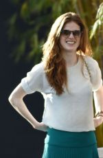 ROSE LESLIE Out for Shopping in Los Angeles 01/30/2016