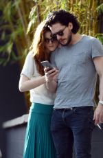 ROSE LESLIE Out for Shopping in Los Angeles 01/30/2016