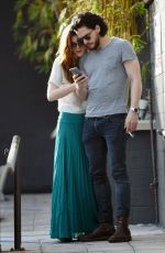 ROSE LESLIE Out for Shopping in Los Angeles 01/30/2016