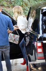 ROSIE HUNTINGTON-WHITELEY Arrives at a Photoshoot in Los Angeles 02/43/2016