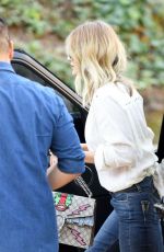 ROSIE HUNTINGTON-WHITELEY Arrives at a Photoshoot in Los Angeles 02/43/2016