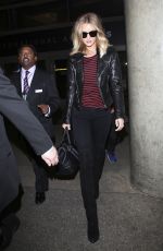 ROSIE HUNTINGTON-WHITELEY Arrives at LAX Airport in Los Angeles 02/05/2016