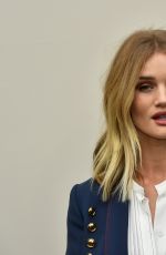 ROSIE HUNTINGTON-WHITELEY at Burberry Prorsum Womenswear Catwalk Show in London 02/22/2016