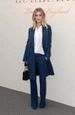 ROSIE HUNTINGTON-WHITELEY at Burberry Prorsum Womenswear Catwalk Show in London 02/22/2016