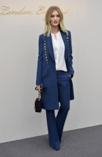 ROSIE HUNTINGTON-WHITELEY at Burberry Prorsum Womenswear Catwalk Show in London 02/22/2016
