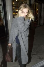 ROSIE HUNTINGTON-WHITELEY Leaves George Northwood Salon in London 02/03/2016