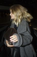 ROSIE HUNTINGTON-WHITELEY Leaves George Northwood Salon in London 02/03/2016