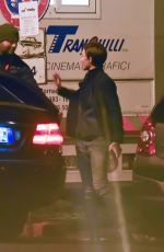 RUBY ROSE Leaves John Wick 2 Set in Rome 02/09/2016