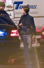 RUBY ROSE Leaves John Wick 2 Set in Rome 02/09/2016