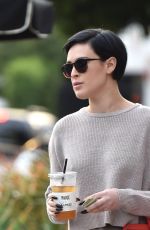 RUMER WILLIS Leaves Nine Zero One Salon in Beverly Hills 02/26/2016