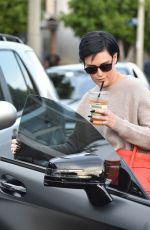 RUMER WILLIS Leaves Nine Zero One Salon in Beverly Hills 02/26/2016