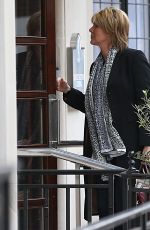 RUTH LANGSFORD Arrives at a Hospital in London 02/05/2016