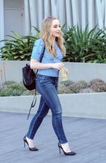 SABRINA CARPENTER Leaves Facebook Office in Los Angeles 02/22/2016