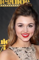 SADIE ROBERTSON at Movieguide Awards 2016 in Los Angeles 02/05/2016