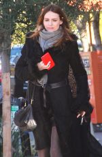 SAFFRON BURROWS Out and About in Los Angeles 02/03/2016