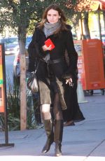 SAFFRON BURROWS Out and About in Los Angeles 02/03/2016